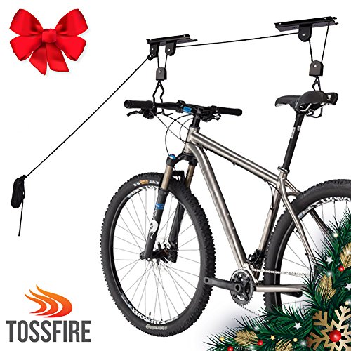 HANGING BIKE RACK Lift Bicycle Heavy Duty 100 lbs