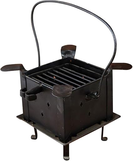 Ah4392 Medieval Fire Pit Square Amazon Ca Sports Outdoors