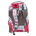 J World New York Sundance Rolling Backpack Girl Boy Roller Bookbag, Blue Raspberry, 20 Inch