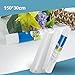tinsay Disposable Patient Bibs Cleaning Pad Cupboard Cab Pad Non-Slip Mat 125 pcs/Bag Blue