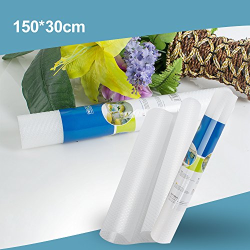 tinsay EVA Can Be Cut Refrigerator Pad Cupboard Cabinet Shelf Drawer Liner Antifouling Mildew Moisture Absorption Pad Non-Slip Mat - Thumbnail 6