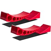 Andersen Hitches 2-Pack Camper Leveler Blocks with Rubber Mats for RVs and Trailers Up to 30000 lbs Made in USA