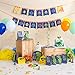 227 Pcs Dinosaur Birthday Party Supplies and Decorations - Serves 16 – Napkins | Utensils | Plates | Invitations | Cake Wrappers & Toppers | Cups | Table Cloth | Birthday Banner