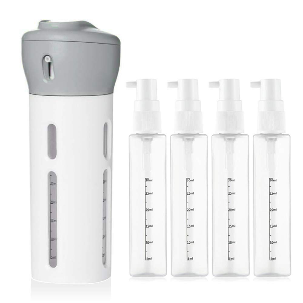 Travel Bottles 4 in 1 Travel Containers Sub-Bottle 4pcs 50ml Travel Bottles Set for toiletries Cosmetics