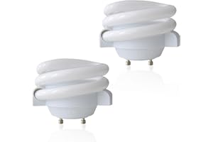 IGNIXLITE MLS13GUS 13W T3 Spiral 2700K Soft White ,GU24 Twist and Lock Base Light Bulb,Replace for Maxlite MLS13GUSWW,TCP 33213SSP,2Pack