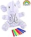 Best Elephant D.I.Y. Kids Painting Animal Doll Toy Kit Gift