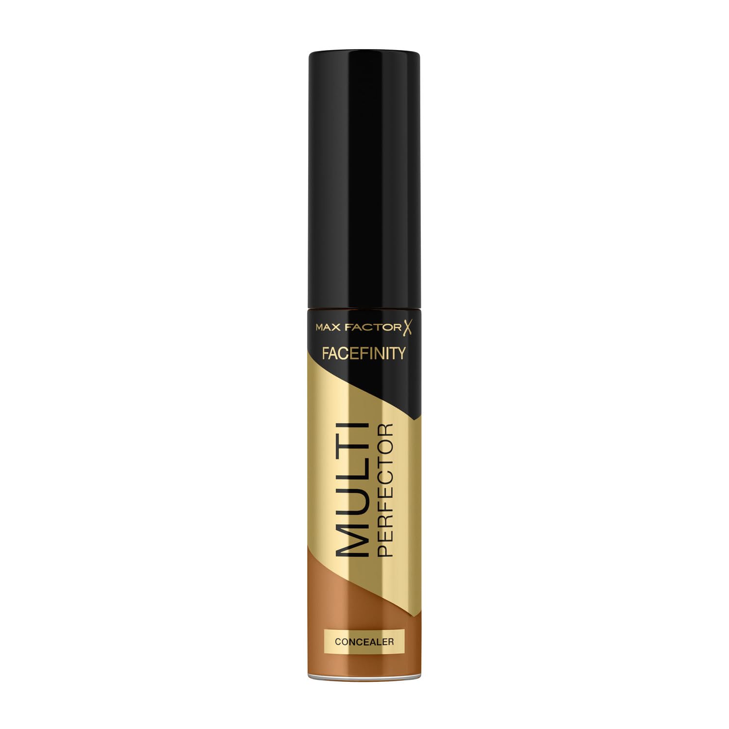 Max Factor Facefinity Multi-Perfector Concealer, All In One, Conceal Imperfections, Instant Brightening, Natural Finish, Lightweight, Vegan, Customisable Coverage - 9N, 11ml