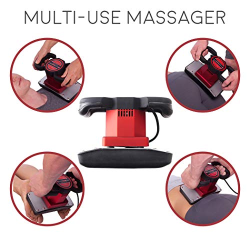 Body Back Company's Professional Massage Bundle - Vibe Dual Speed Vibrating Electric Massager & Treypoint Portable 3-in-1 Trigger Point Tool - Handheld Chiropractor & Massage Therapy Tools & Supplies