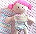 Baby Doll Diaper Bib Burp Set