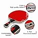 Sport Game Pro Ping Pong Paddle JT-700 with Killer Spin + Case for Free (red)