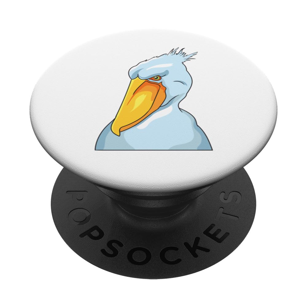 funny big bird beak PopSockets Adhesive PopGrip