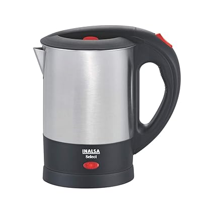 Inalsa Select 1-Litre Kettle (Silver)