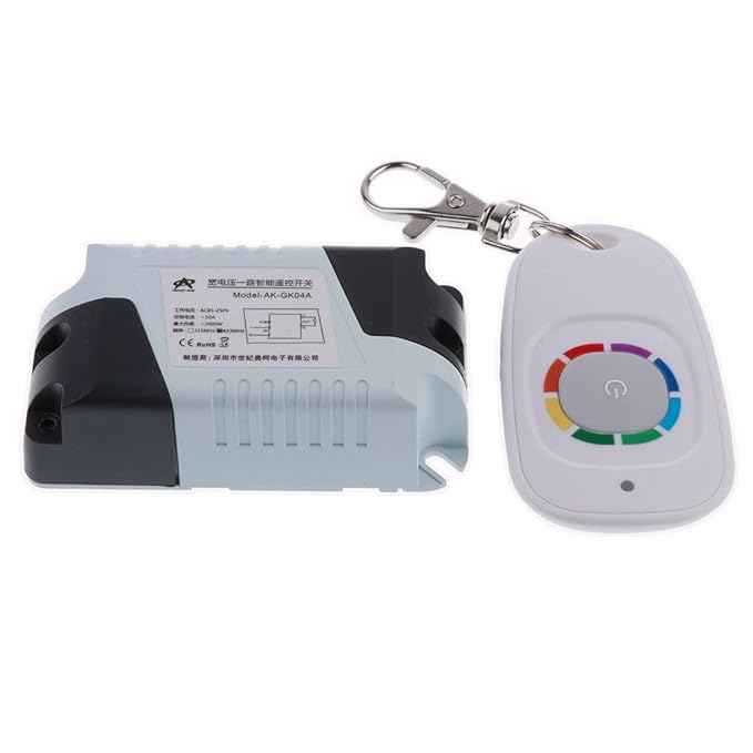 Commercial Door Products Homyl 315mhz Dc15 120v Wireless Rf Remote Control Relay Switch Transmitter Lock Industrial Scientific Newid Com Sg