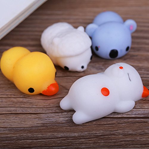 Squishy Toy Slow Rising Squeeze Animals-Shaped Stress Release Party Favors 20PCS/Pack