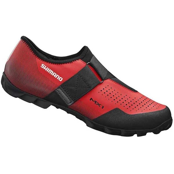 Amazon.com | SHIMANO Unisex Biking Sneaker, red, 9.5 US