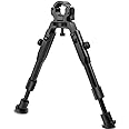 JINSE Rifle Bipod, Universal Foldable Lightweight Bipod for Hunting and Shooting