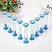 Dsmile 2 Minute Sand Timer Plastic Hourglass for Games Classroom Home Office Kitchen Brush Teeth Use, Set of 20