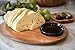 Ironwood Gourmet Bread Board with Dipping Bowl, 2 Piece Set, Acacia Wood
