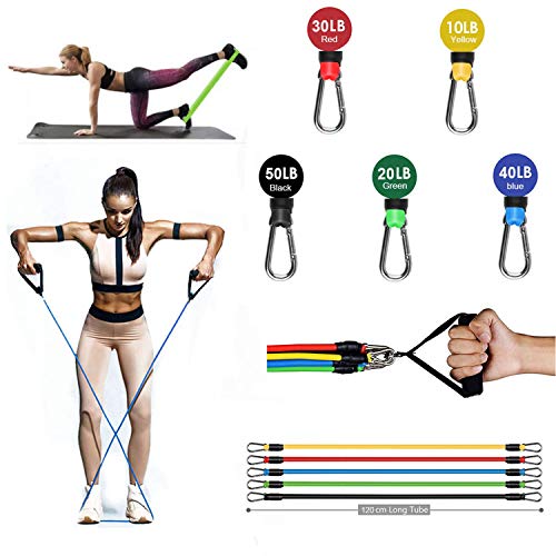 Beyoung-Exercise-Strength-Resistance-Bands-Sets-Fitness-Bands-with-Door-Anchor-Handles5-Resistance-Loop-BandsAnkle-Straps-Carrying-Pouch-Home-Workout-Gym-Equipment-for-Men-Women-17Pack
