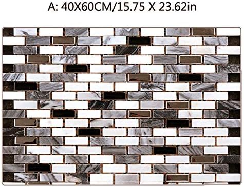 Fake Tile Bricks Mat Bedroom Kitchen Floor Pad Non Slip Bath Rug