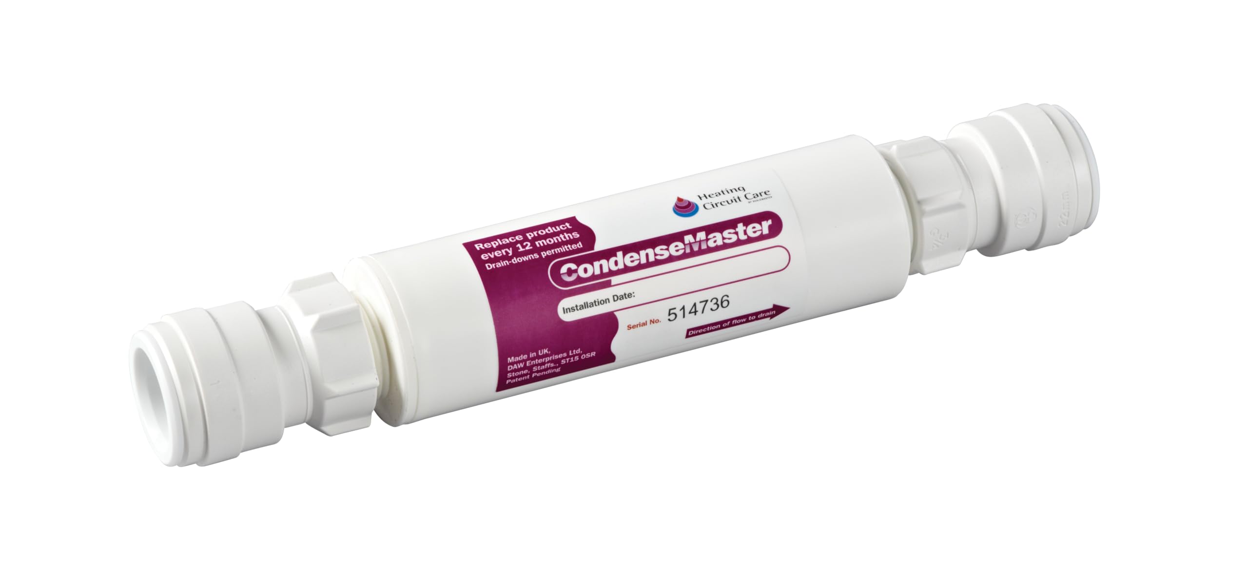 Scalemaster 600703 22mm Condensemaster Neutralizer, White