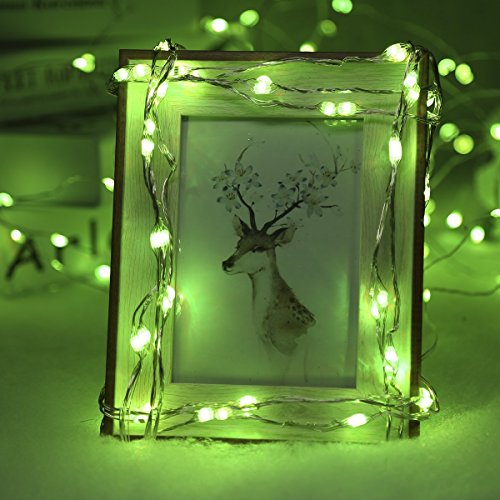 Hensun LED String Lights, 100 LED 33ft/10m RGB Starry Fairy String Light with Remote Control, Waterproof Copper Wire Lights for Indoor, Bedroom Festival Wedding Party Patio Window Decorations