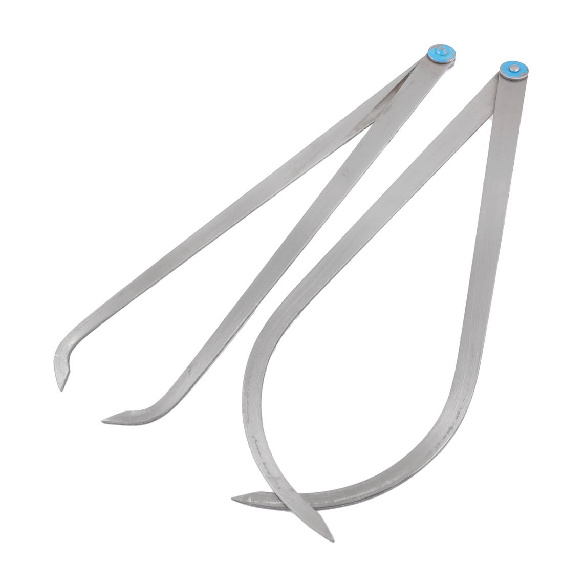 Sourcingmap 350mm Long Firm Joint Metal Measurement Inside Outside Caliper 2 Pieces