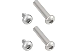 ECSiNG 2 Sets M8 Bike Rear Suspension Shock Mounting Bolt for MTB E-Bike Scooter Folding Bike