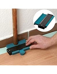 2019 Duplicador de calibre de contorno, herramienta duplicadora de 4 pulgadas, alta precisión, perfil, calibre de perfil, para conductos de plástico, tubos de bobinado, marcos circulares