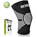 AKSOLO Knee Brace Compression Sleeves - Great Support for Women Men - 2 Pack for Running, Meniscus Tear, Pain Relief, Injury Recovery, Arthritis, Weightlifting