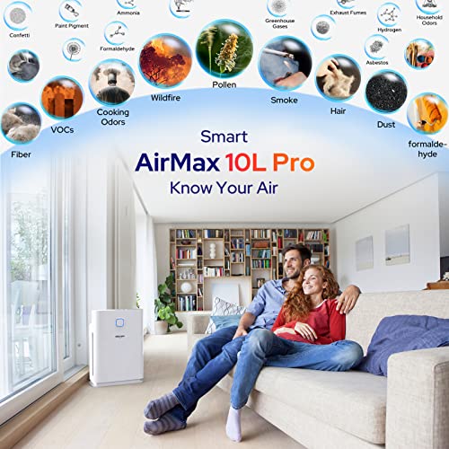 Okaysou 4 Filters Smart Air Purifiers for Home Large Room, Covers up to