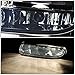 Auto Dynasty Fog Lights Assembly Compatible with 1999-2004 Ford Mustang GT Front Bumper Driving Fog Lamps, Driver and Passenger Side, Smoked Lens