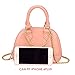 CMK Trendy Kids Toddler Purses for Little Girls Kids Shell Shaped Crossbody Handbags (81001_Pink)