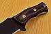 TR-73 - Powder Carbon Coated Tracker Knife - Stunning Micarta Handle