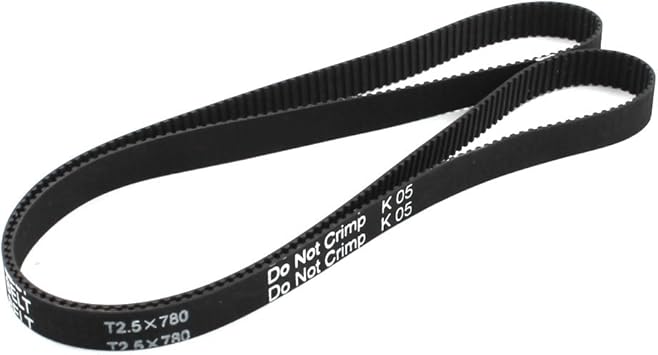 T2.5 x 780 312-teeth 10 mm de ancho 2,5 mm de paso ...
