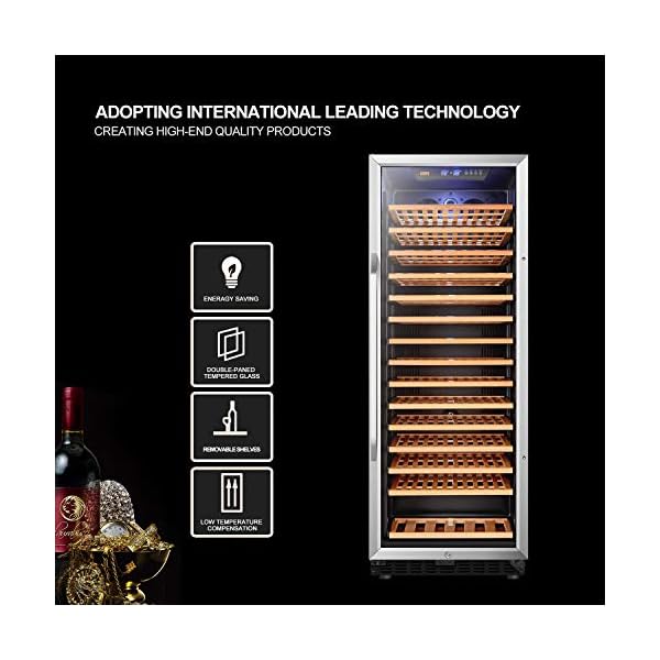 Lanbo-Built-in-Compressor-Wine-Chiller-Single-Zone-Wine-Cellar-Fridge-149-Bottle