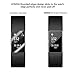 Fitbit Charge 2 Screen Protector, Homga Full Coverage Screen Protector for Fitbit Charge 2 Clear HD Anti-Bubble Film ,Anti-Fingerprint & Anti-Scratch Clear Screen Protector (6 Pack)