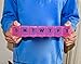 Lifehapps Jumbo Weekly Pill Box-The Perfect BPA Free Extra Large Medication Organizer Weekly Storage Case for Your Supplements, Vitamins and Medications (3XL) Pink