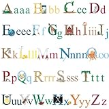 RoomMates RMK1029SCS Alphabet Peel and Stick Wall Decals, Baby & Kids Zone