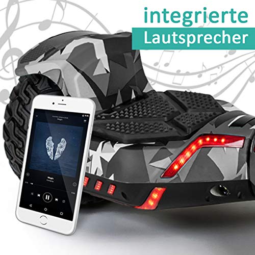 SUV-Hoverboard-85-Zoll-800-Watt-GPX-04-Ares-mit-APP-Funktion-Bluetooth-Lautsprecher-Kinder-Sicherheitsmodus-Dual-Motor-Elektro-Self-Balance-Board-Hover-E-Scooter-Deutsche-Qualitaetsmarke