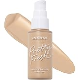 ColourPop Pretty Fresh Liquid Foundation - Hydrating Foundation with Medium, Buildable Coverage & a Natural Finish - Enriched with Hyaluronic Acid & Coconut Water - Light 70W (1 oz)