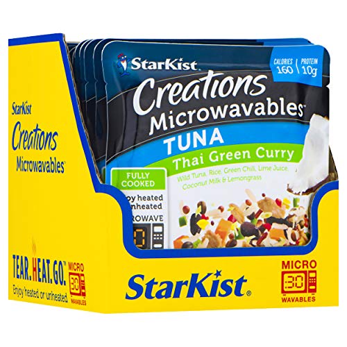 StarKist Creations Microwavables Thai Green Curry Tuna 4.5 oz Pouch