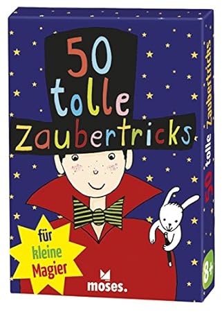 moses. 50 tolle Zaubertricks für kleine Magier | Kinderbeschäftigung | Kartenset