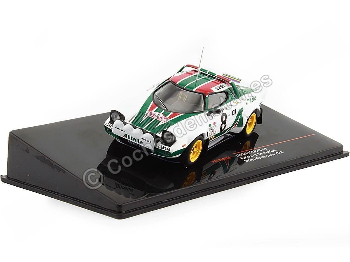 Ixo RAC380C-LQ Miniature Collection Car, White/Green/Red