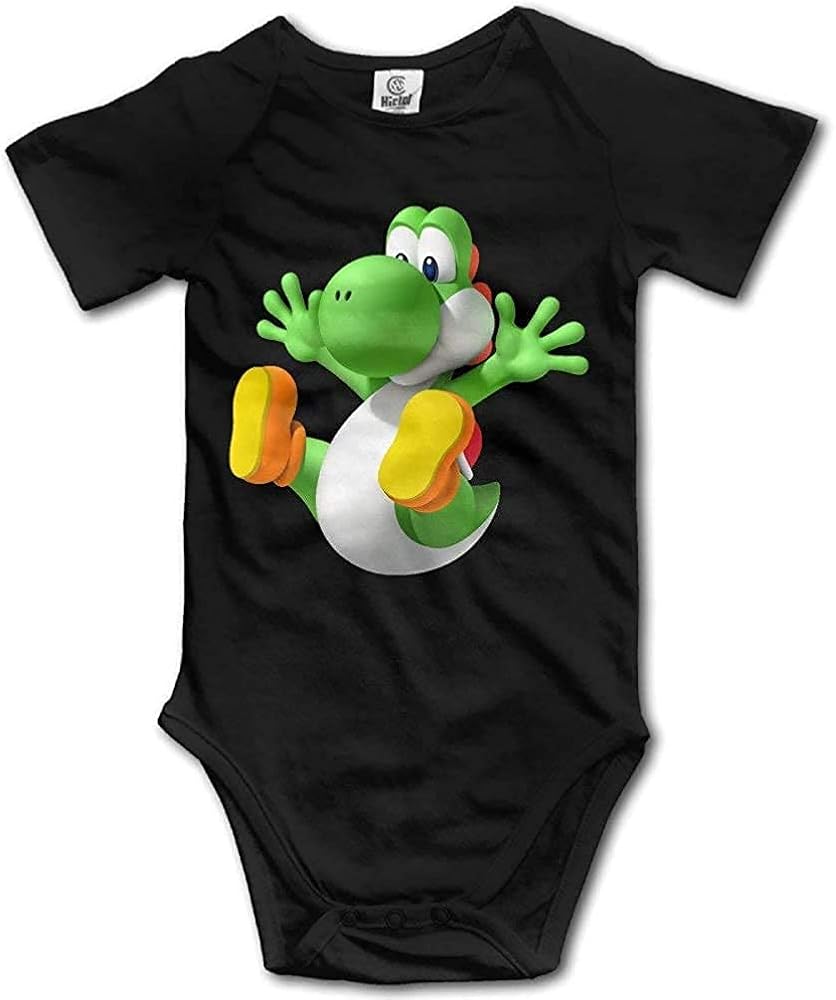 Baby Clothing Onesies Yoshi Baby Girls/Boys Short Sleeve Bodysuit