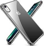 CANSHN Clear Designed for iPhone XR Case [Military