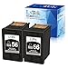 LxTek Remanufactured Ink Cartridge Replacement For HP 56 (2 Black) C6656AN