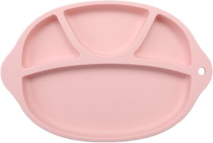 Amazon Kuke 安全シリコン製 吸盤付き 遊び食べ 離乳食 お子様向け かわいいプレート ベビー食器 ランチ皿 ミニマット 子供食器 食事マット ベビー用品 食事マット ベビー マタニティ 通販
