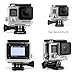 Waterproof Dive Housing Case for GoPro Hero 4, GoPro Hero 3 and GoPro Hero 3+ Action Camera - Up to 40 Meters (131 feet) Underwater -Transparent Clear
