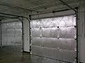US Energy Pre-cut 8 Panel 1 Car Garage Door Insulation Kit Radiant Barrier